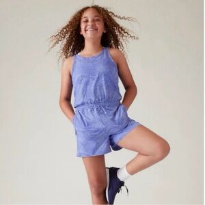 Athleta Girls Play More Romoer Kids Blue - L/12